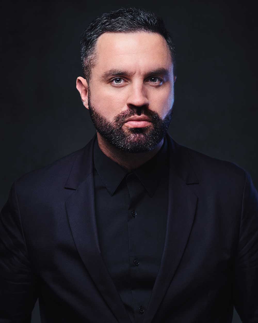 bearded male dressed 1